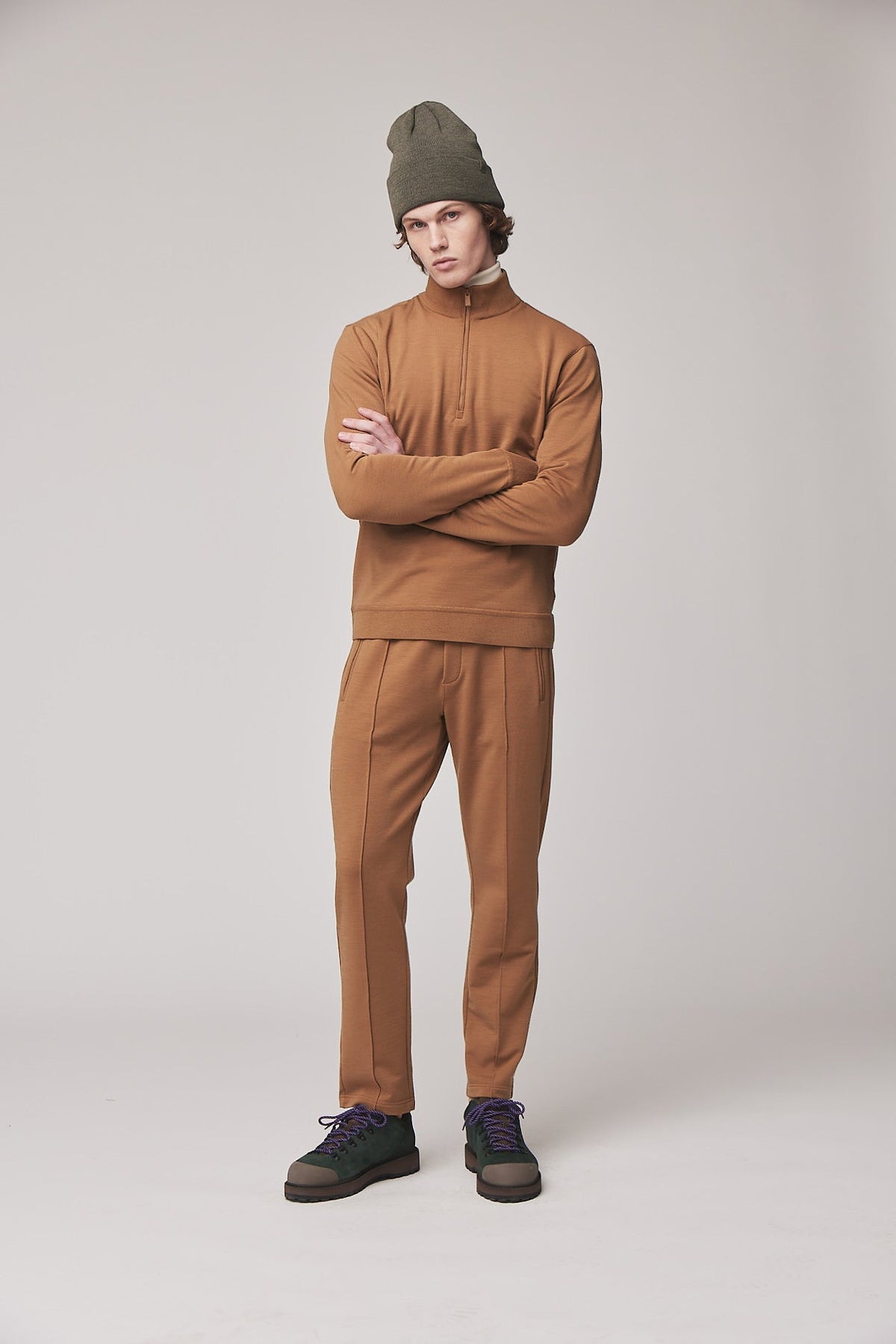 Merino 1/2 Zip Sweatshirt