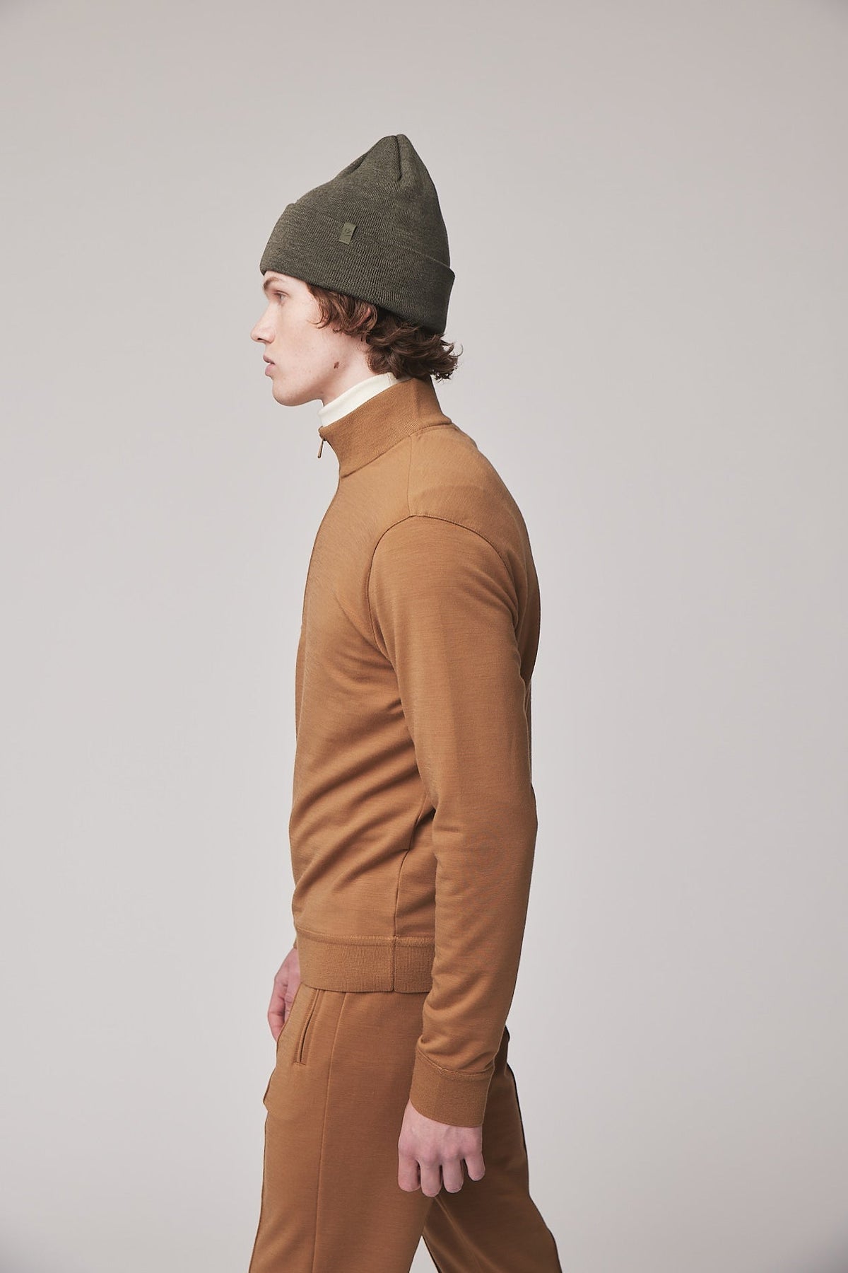 Merino 1/2 Zip Sweatshirt