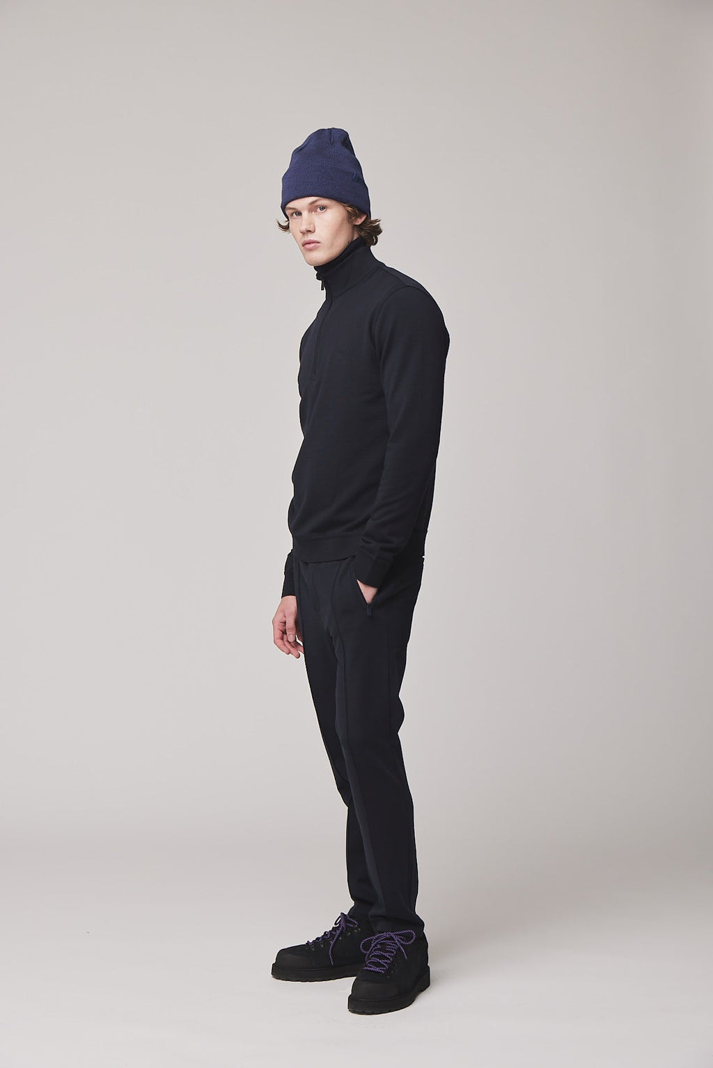 Merino 1/2 Zip Sweatshirt