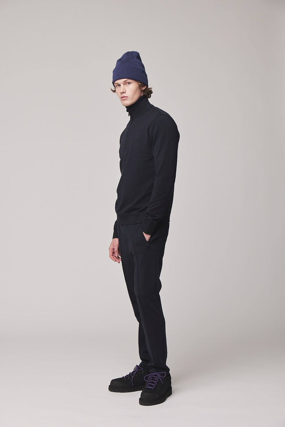 Merino 1/2 Zip Sweatshirt