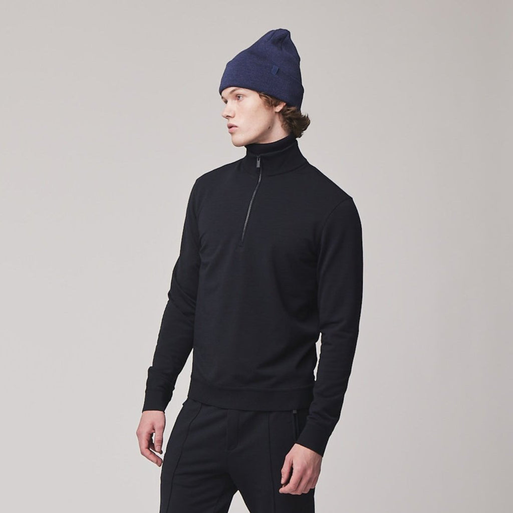Merino 1/2 Zip Sweatshirt