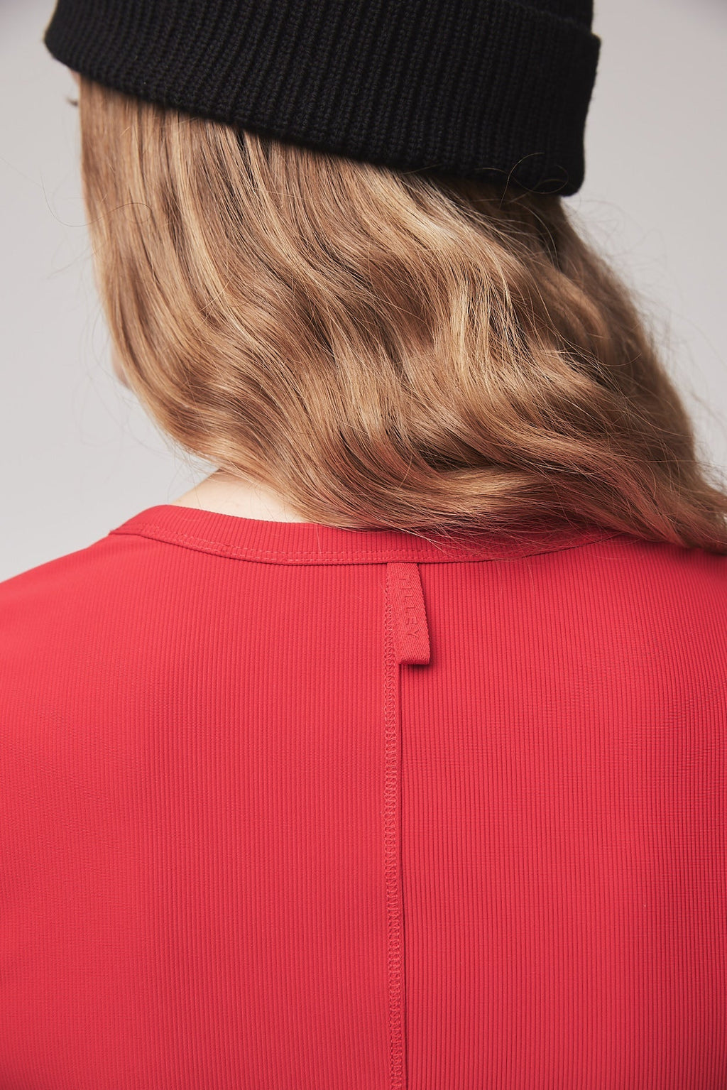 LS Fitted Rib Crewneck