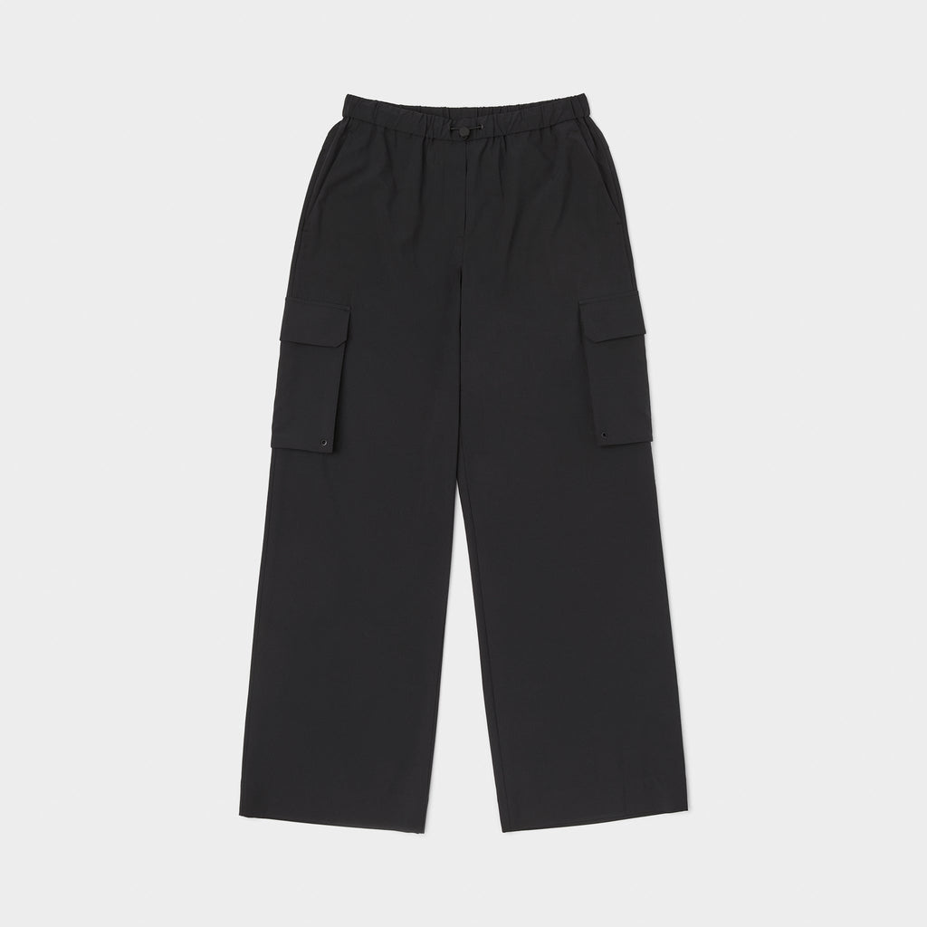 Mid-rise Wide Leg Cargo