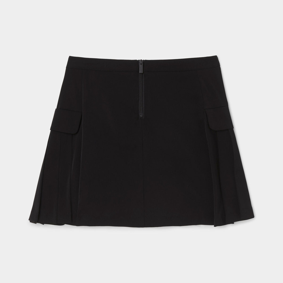 Pleated Cargo Skort
