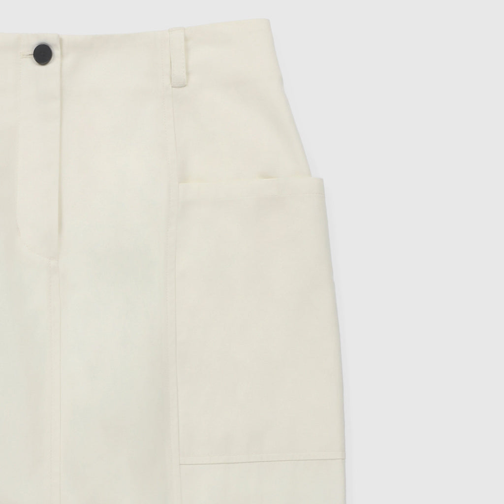 Tencel Cotton Midi Skirt
