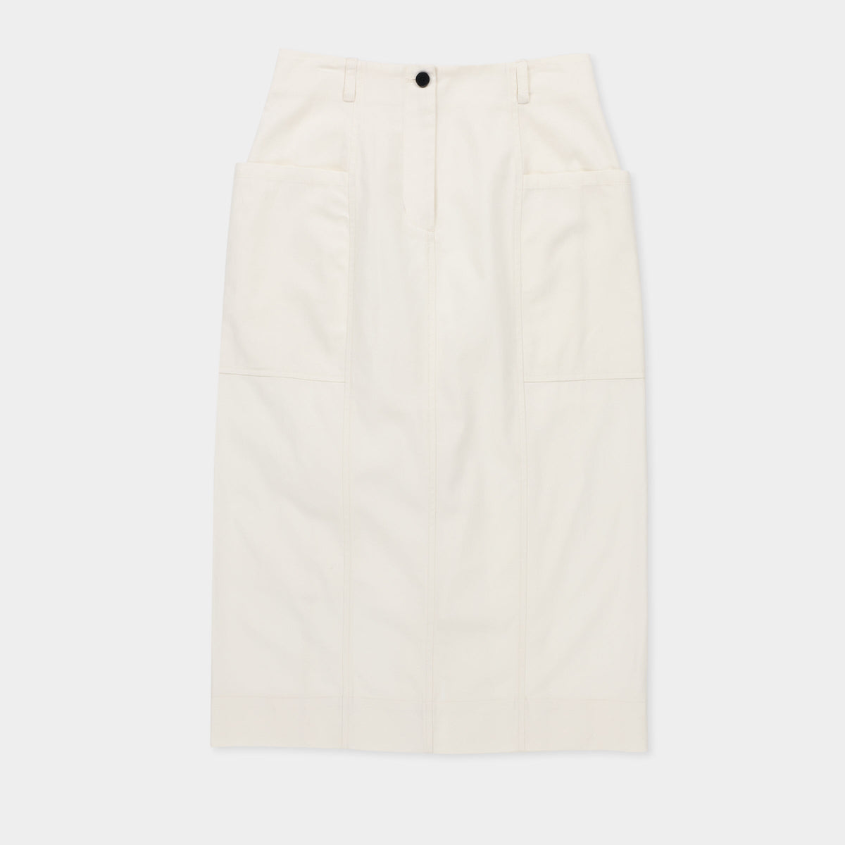 Tencel Cotton Midi Skirt