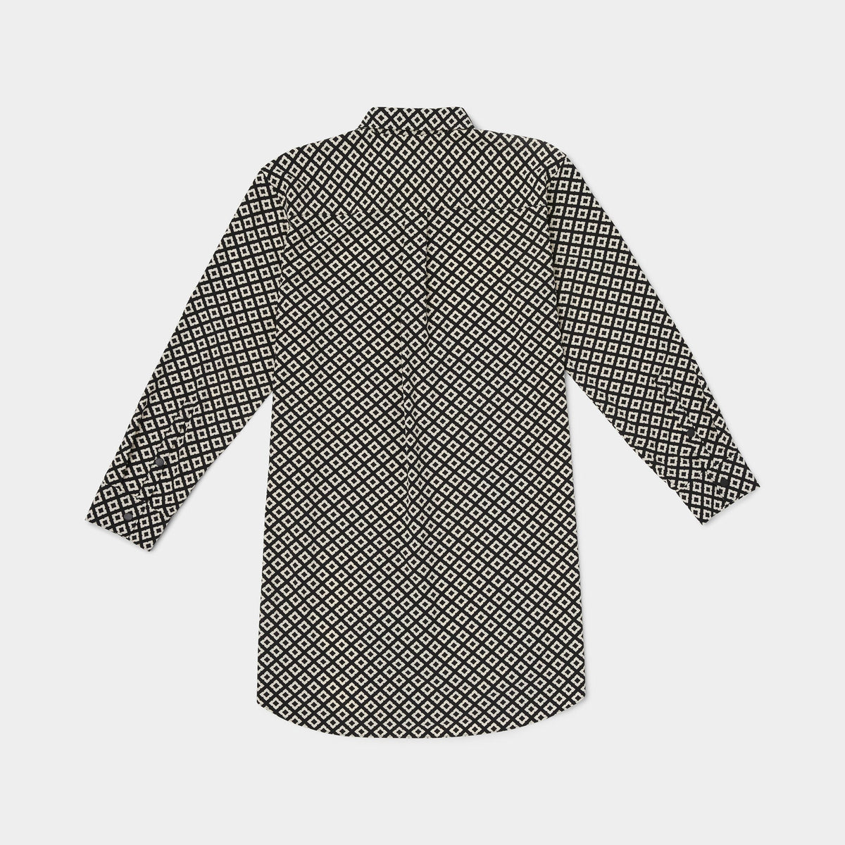 Tech Slk Shirt Dress