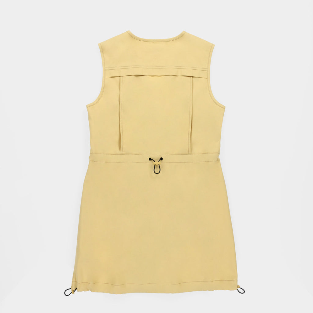 Tencel Cotton Safari Vest Dress