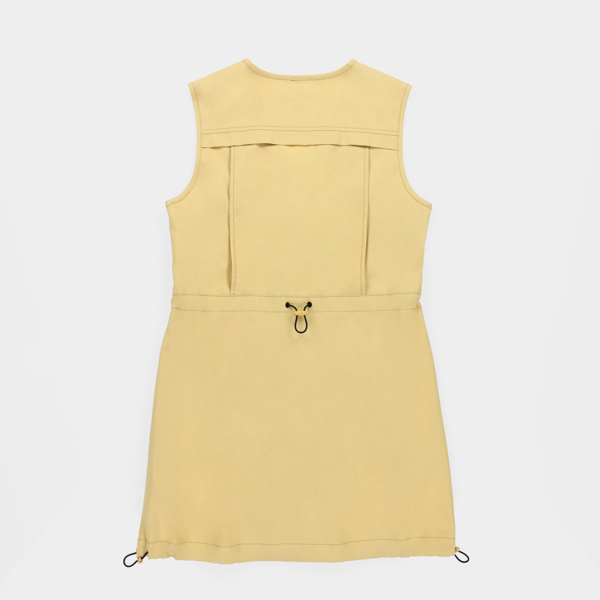 Tencel Cotton Safari Vest Dress