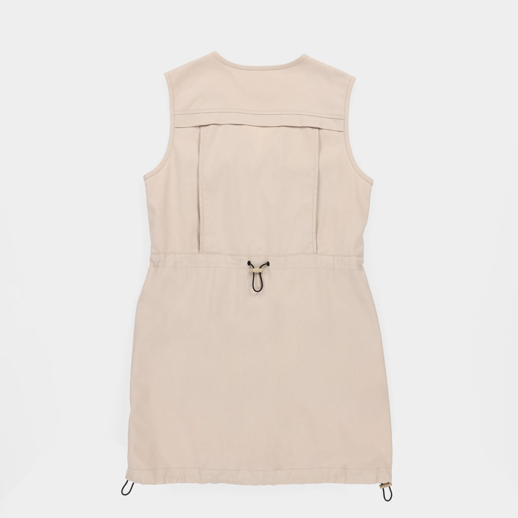 Tencel Cotton Safari Vest Dress