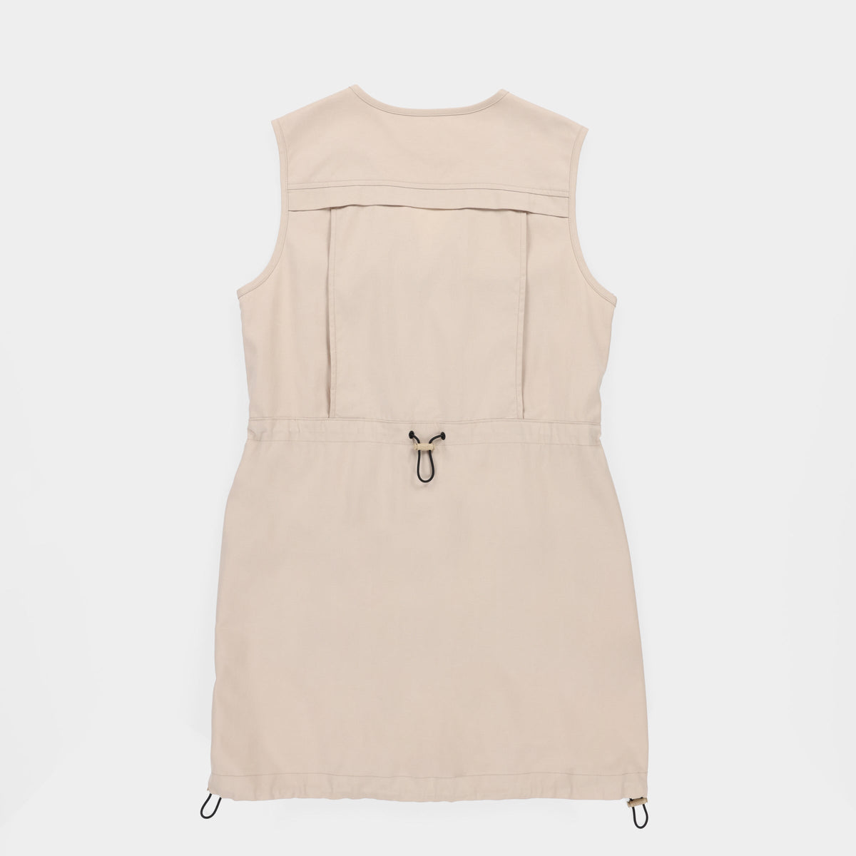 Tencel Cotton Safari Vest Dress