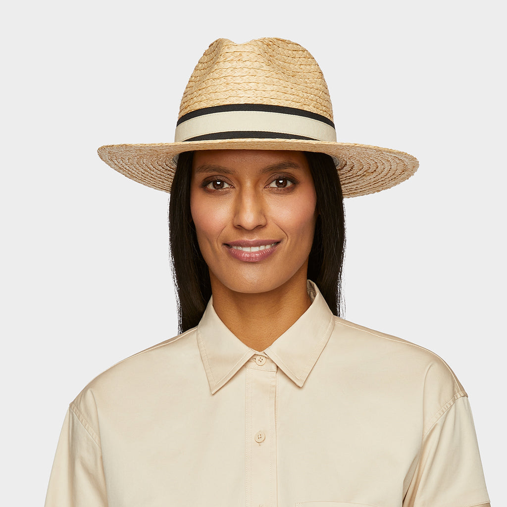 Straw Fedora Sun Hat