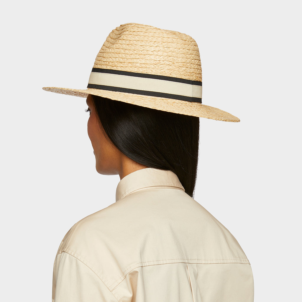 Straw Fedora Sun Hat