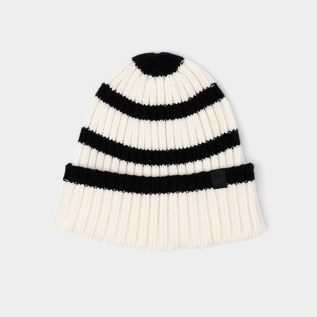 Striped Rib Beanie