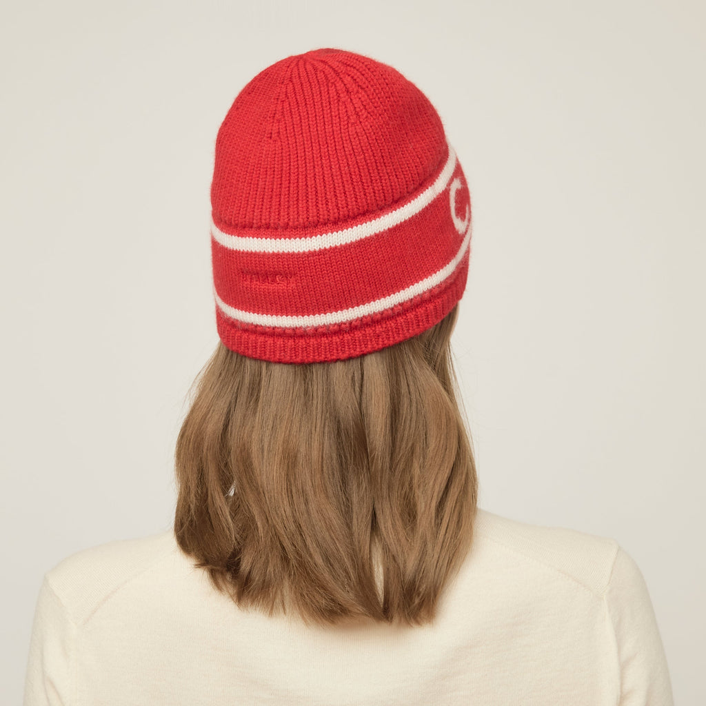 Canada Stripe Logo Jacquard Beanie