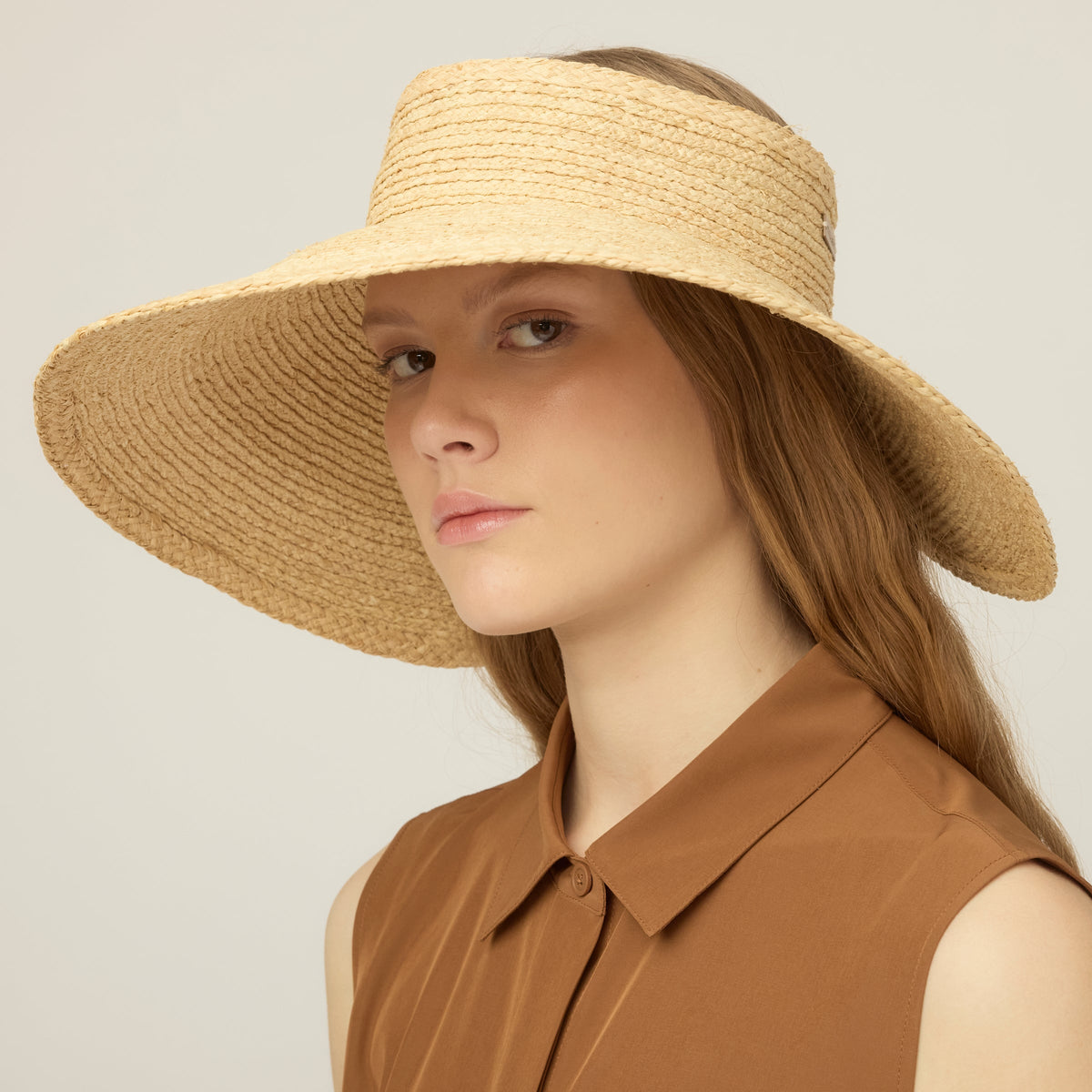 Packable Wide Brim Sun Visor
