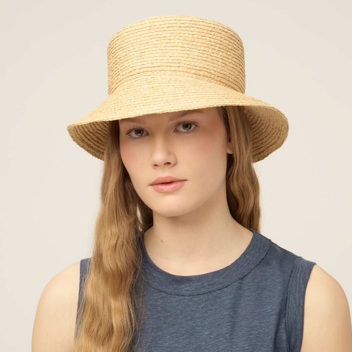 Raffia Sun Bucket