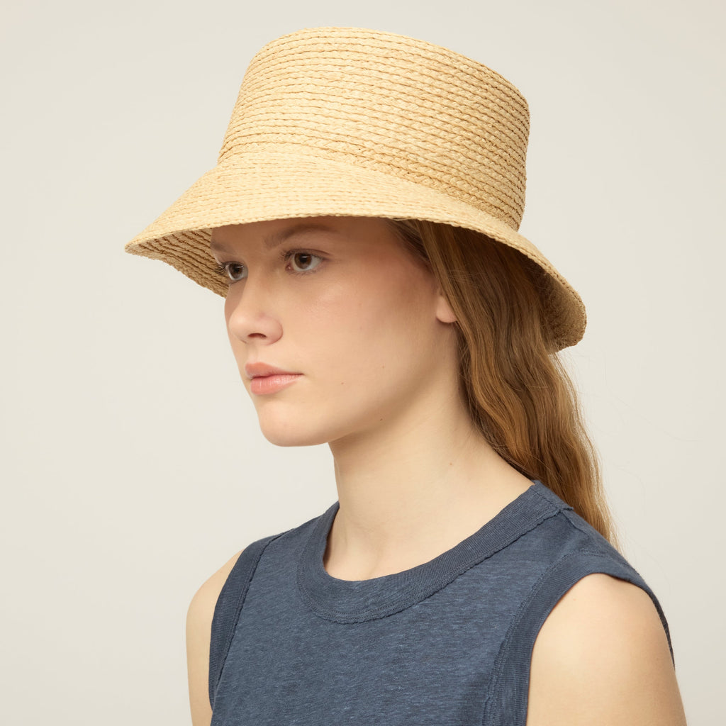 Raffia Sun Bucket
