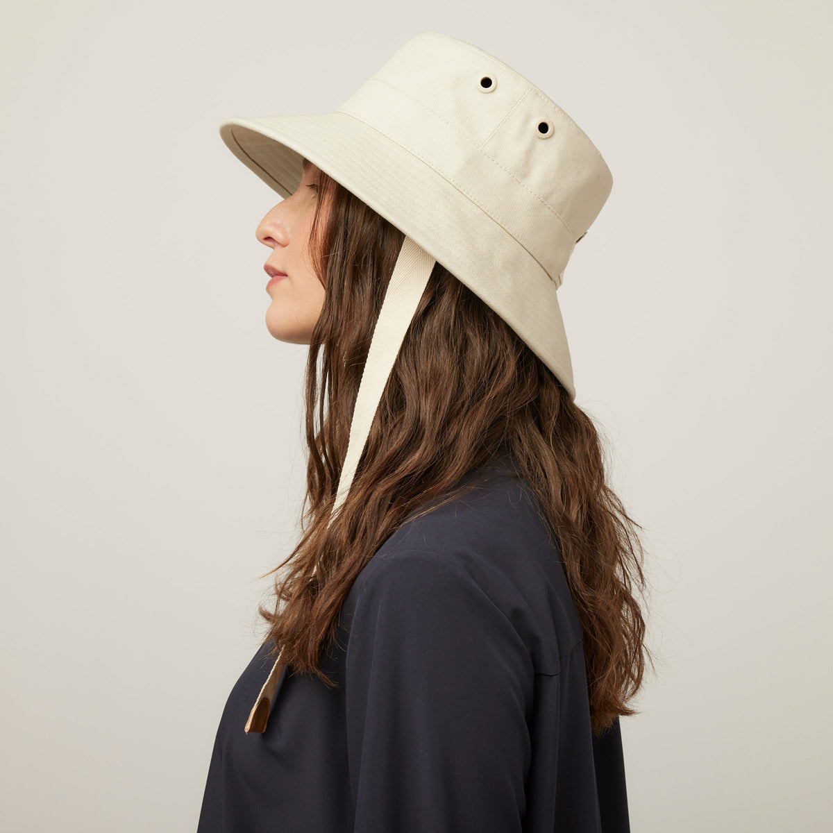 Wide Brim Canvas Sun Hat