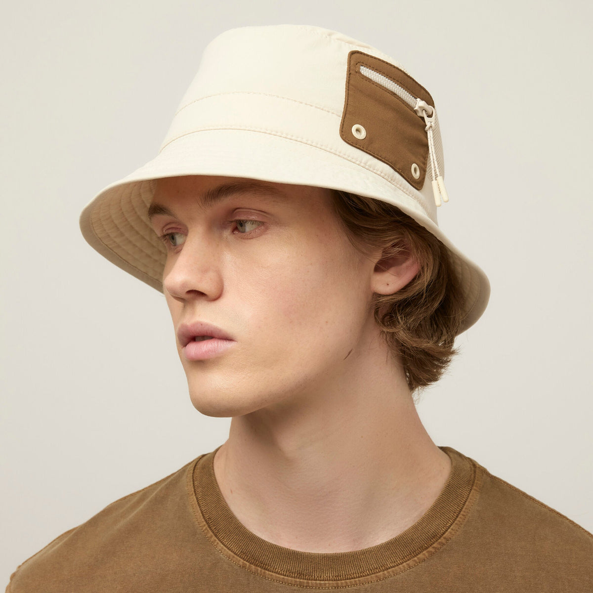 Zip Pocket Bucket