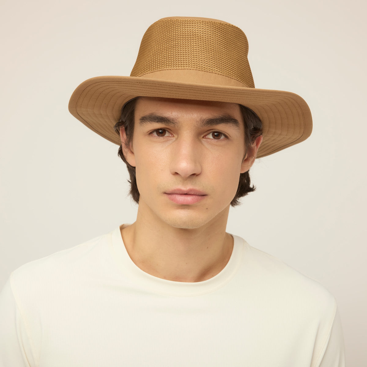Waxed Airflo Wide Brim Hat