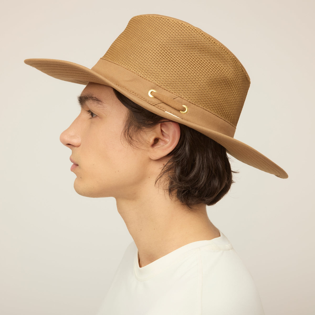 Waxed Airflo Wide Brim Hat