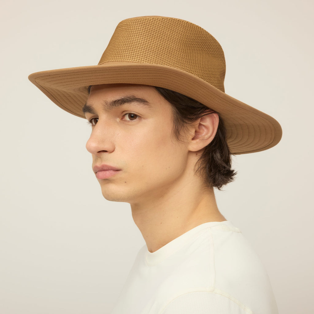 Waxed Airflo Wide Brim Hat