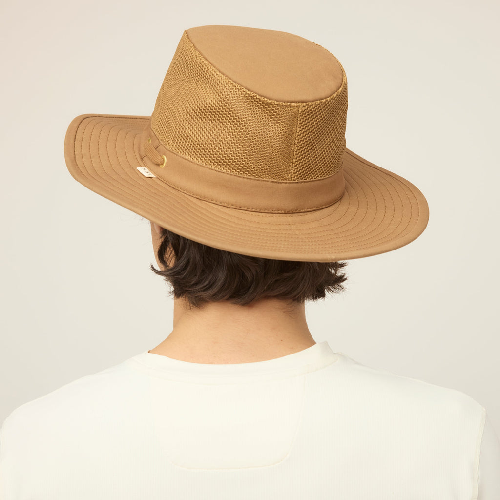 Waxed Airflo Wide Brim Hat