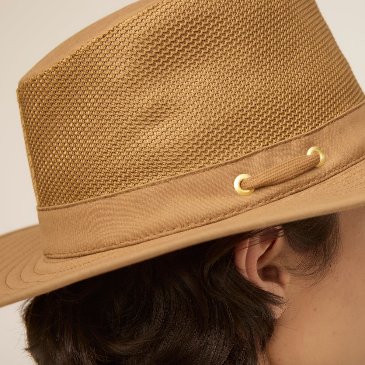 Waxed Airflo Wide Brim Hat