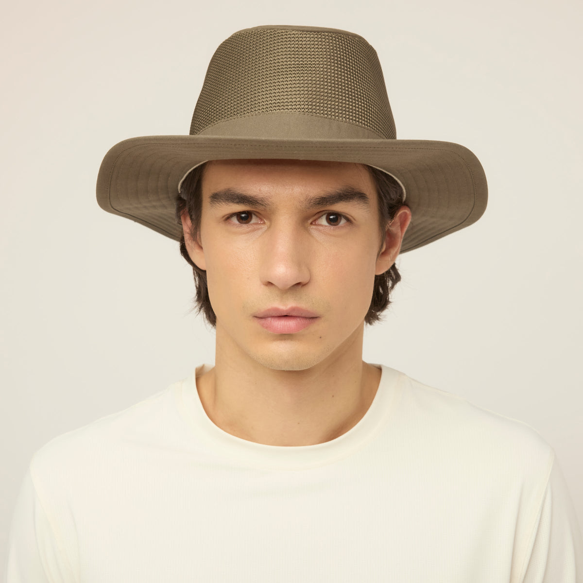 Waxed Airflo Wide Brim Hat