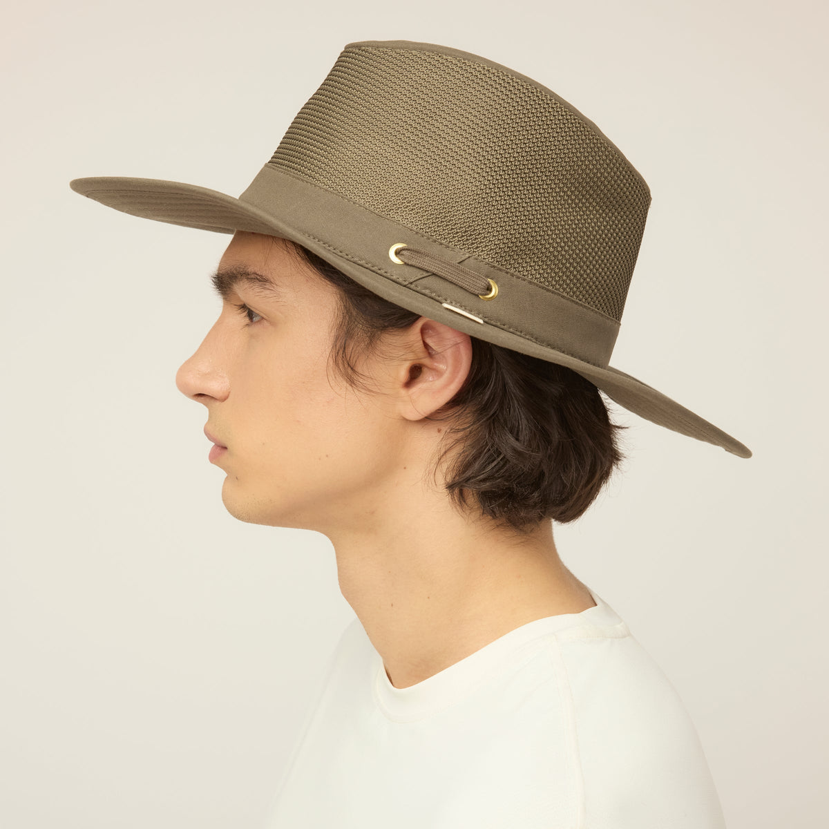 Waxed Airflo Wide Brim Hat