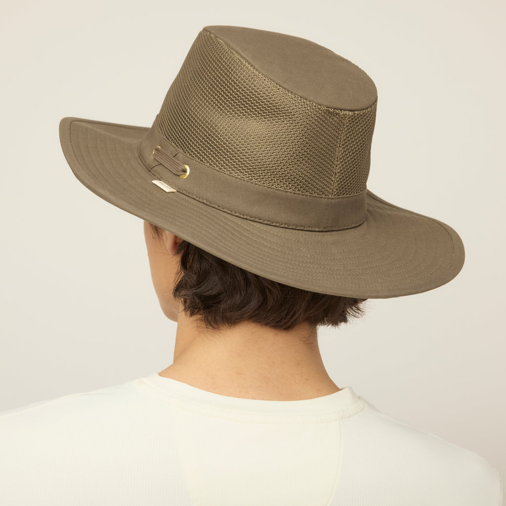 Waxed Airflo Wide Brim Hat