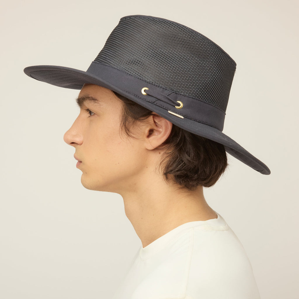 Waxed Airflo Wide Brim Hat