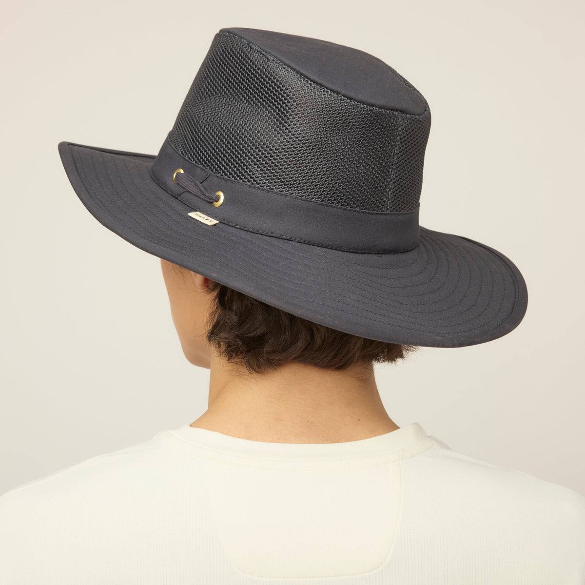 Waxed Airflo Wide Brim Hat