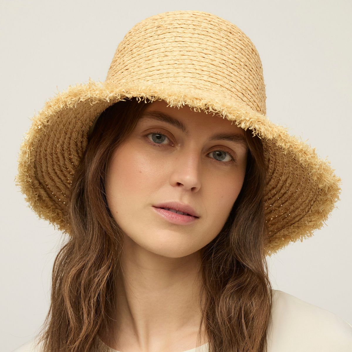 Straw Fringe Sun Hat