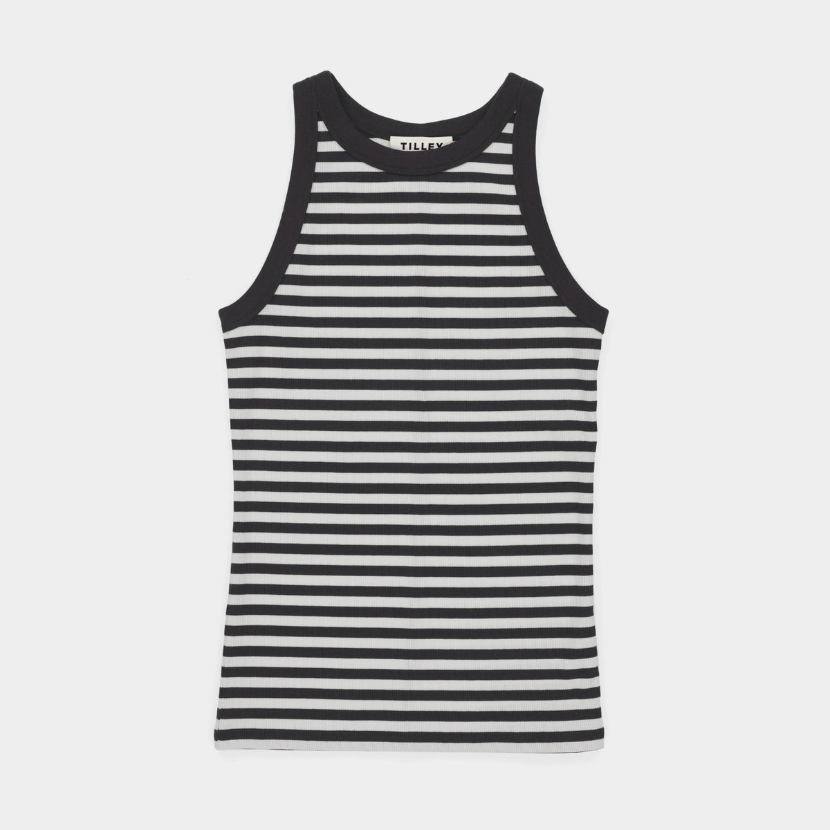 High Neck Rib Tank