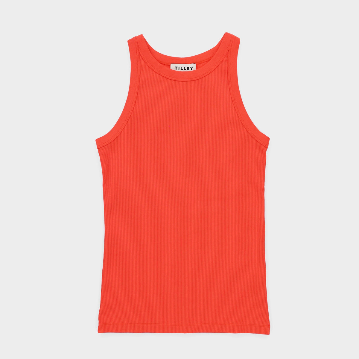 High Neck Rib Tank