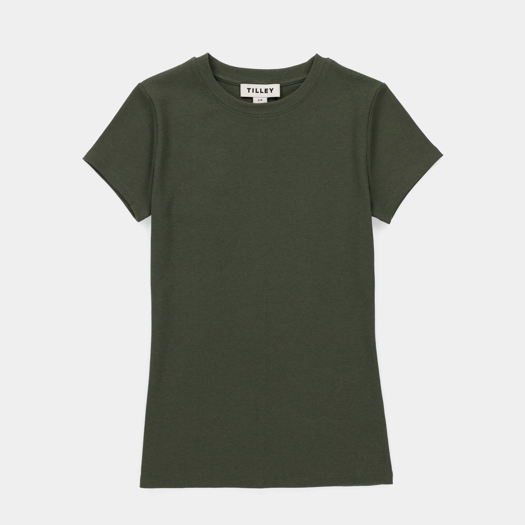 Tencel Rib Tee