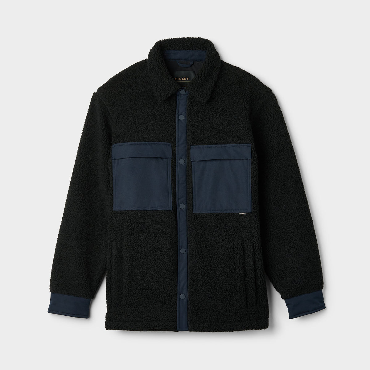 Two Tone Sherpa Jacket