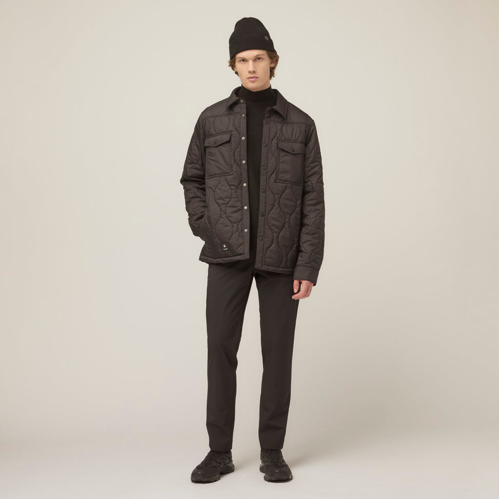 Quilted Shirt Jacket