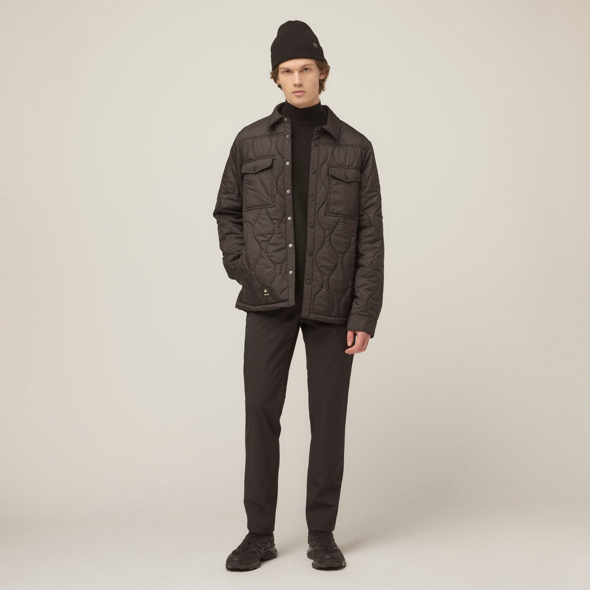 Quilted Shirt Jacket