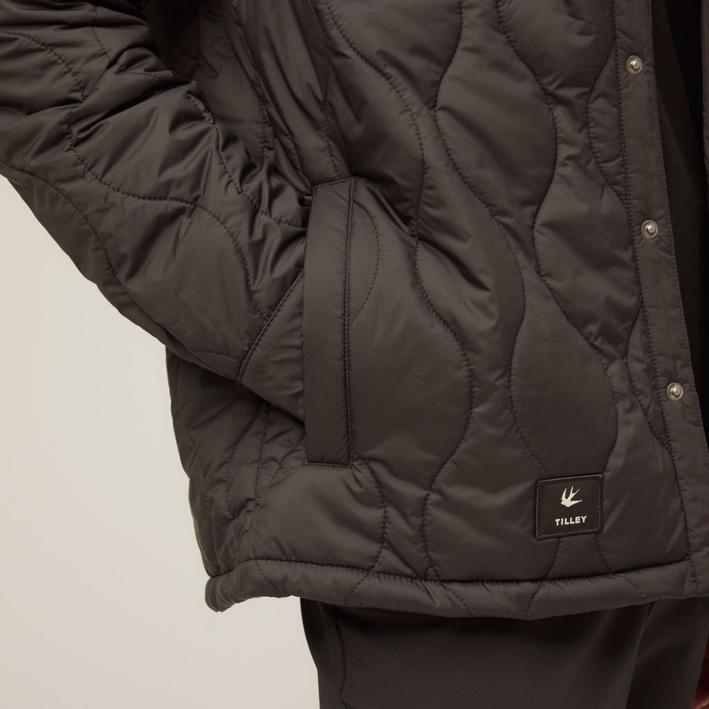 Quilted Shirt Jacket