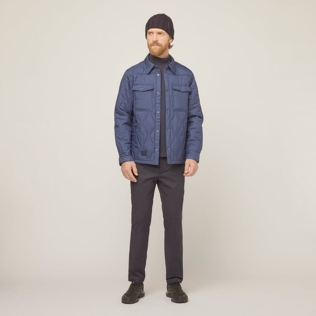 Quilted Shirt Jacket