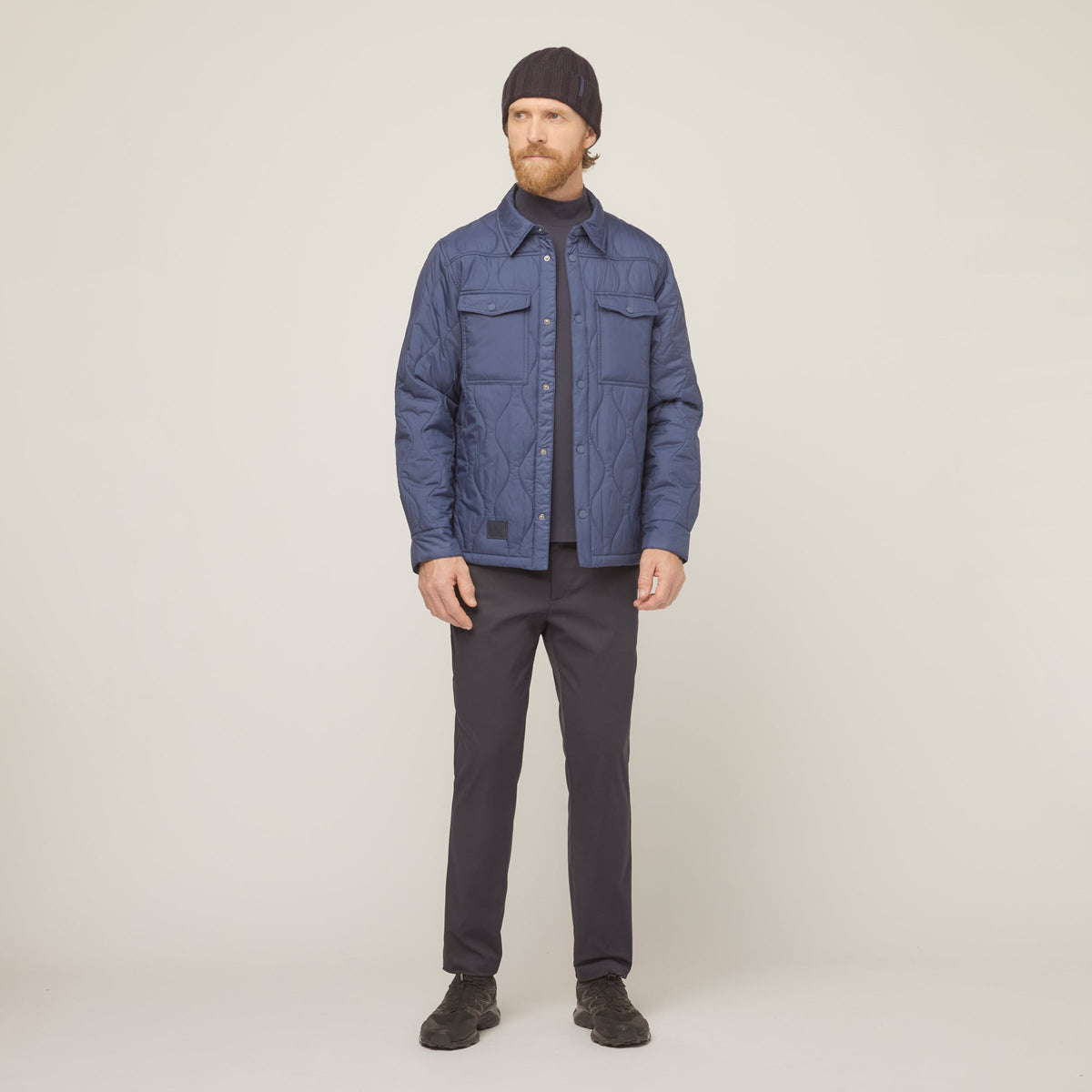 Quilted Shirt Jacket
