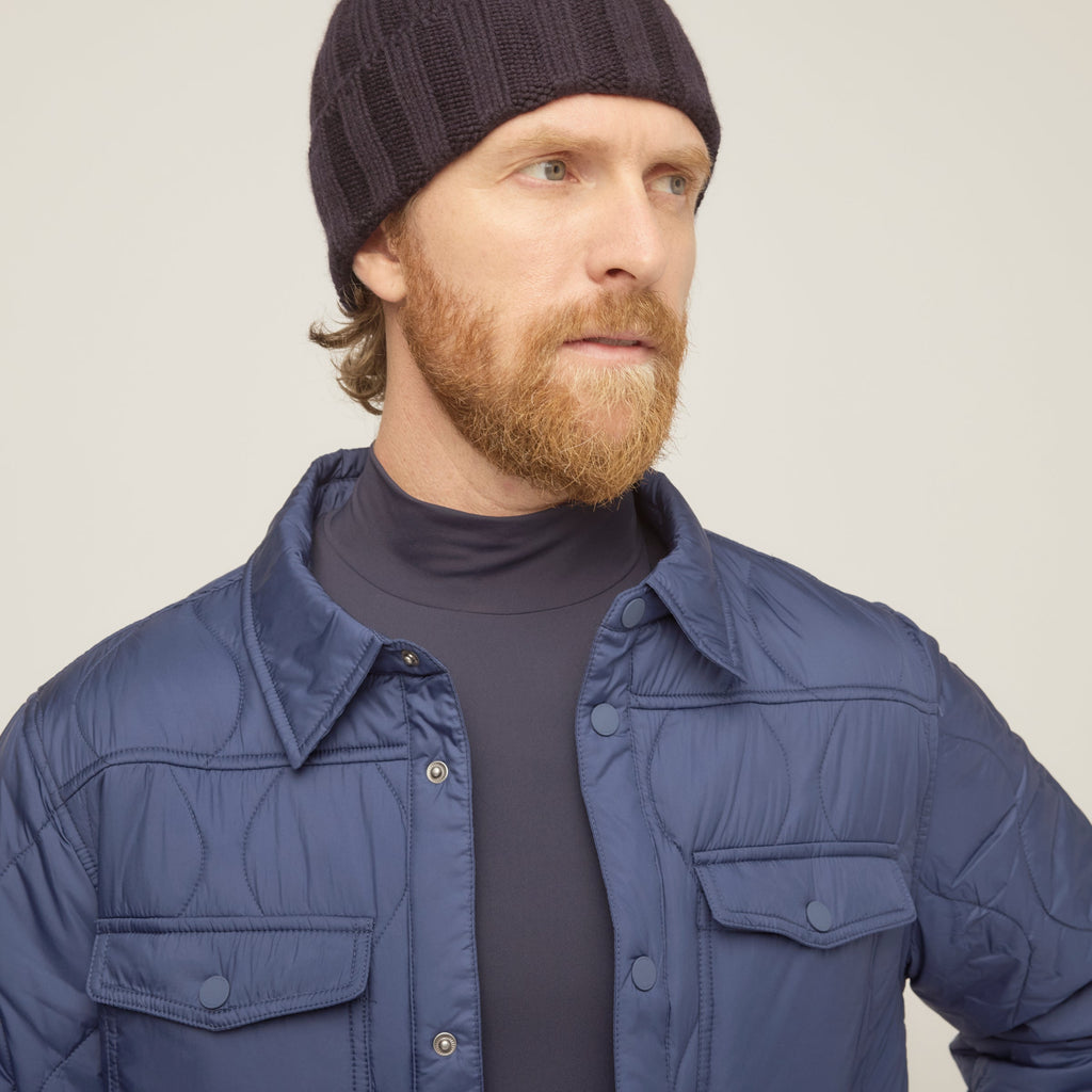 Quilted Shirt Jacket