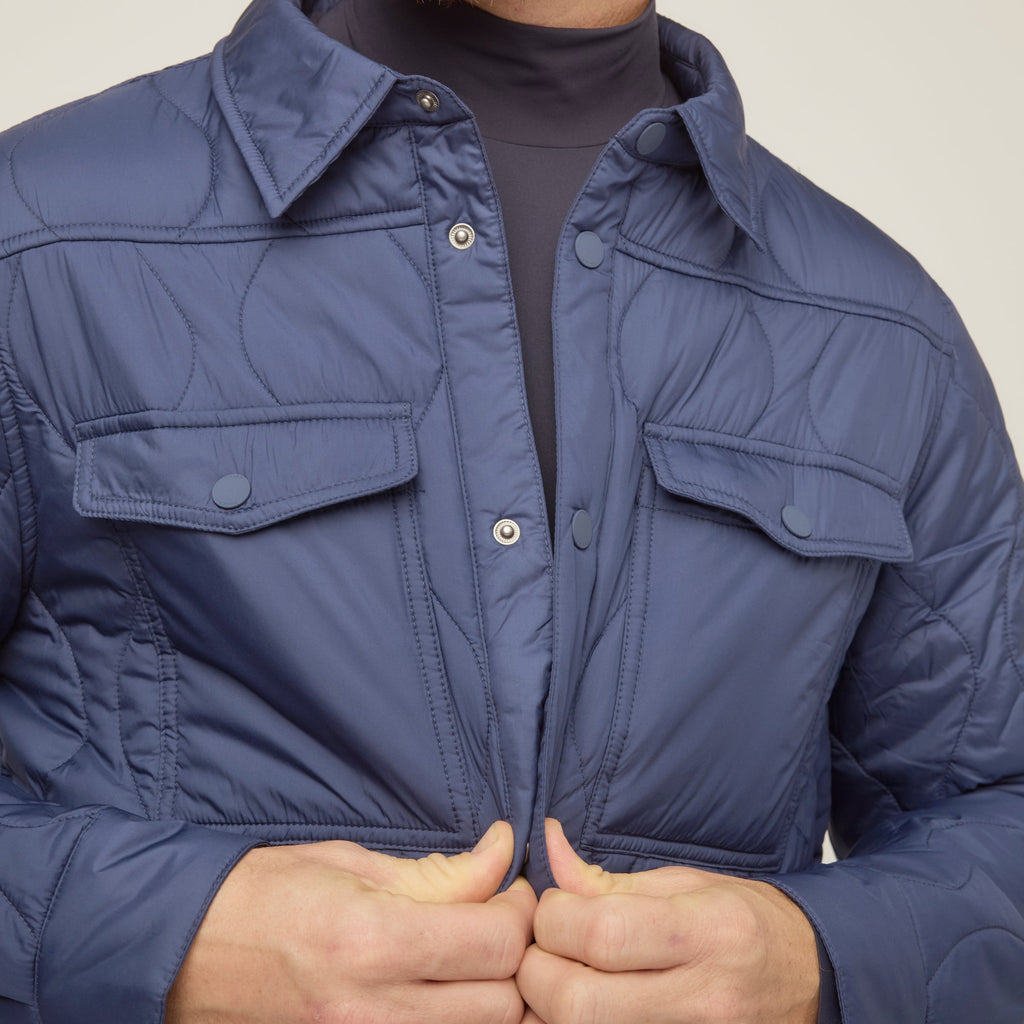 Quilted Shirt Jacket