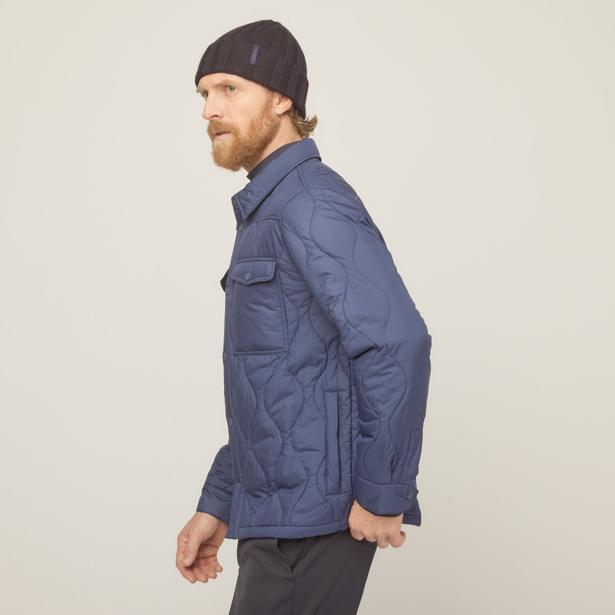 Quilted Shirt Jacket