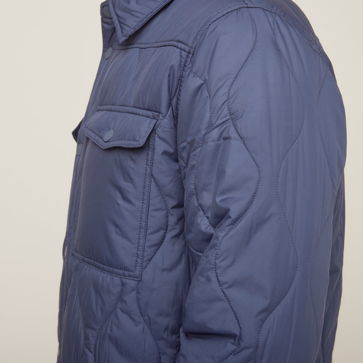 Quilted Shirt Jacket