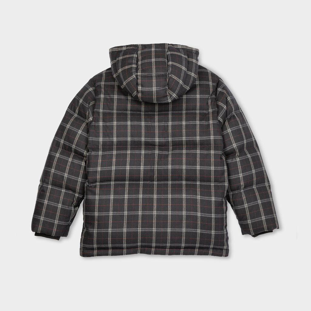Plaid Terrain Down Parka