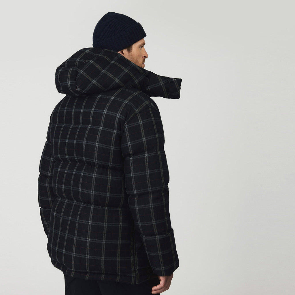 Plaid Terrain Down Parka